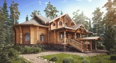 Красивые и качественные дома из бруса