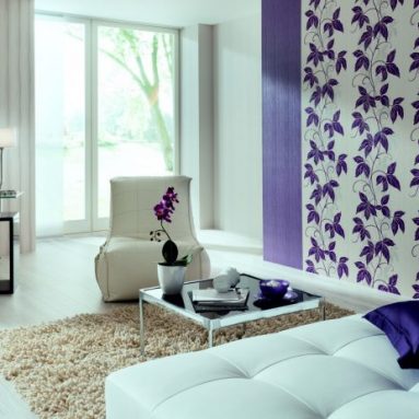 Как подобрать обои для спальни двух цветов