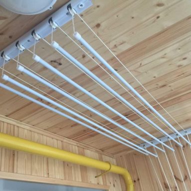 Лиана для сушки белья на балконе [Популярные модели]