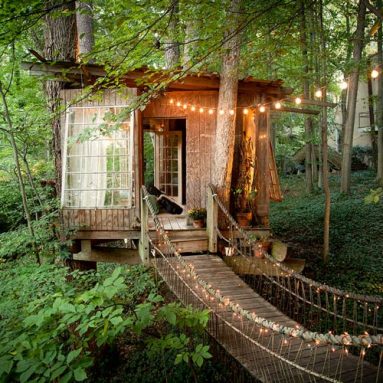 Осуществи мечту своего ребенка! 11 ТОП-идей для строительства домика на дереве