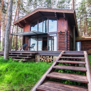 Проект бани с домом под одной крышей: 5 практичных готовых идей