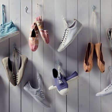 5 крутых идей как хранить маленькой в прихожей больше обуви