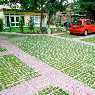 Экопарковка своими руками — модное и практичное украшение