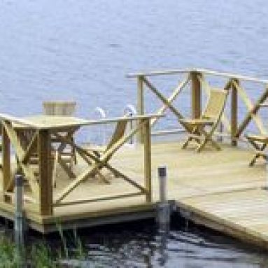 Как построить причал своими руками