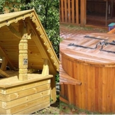 Изготовление декоративных крышек для колодца своими руками, их виды