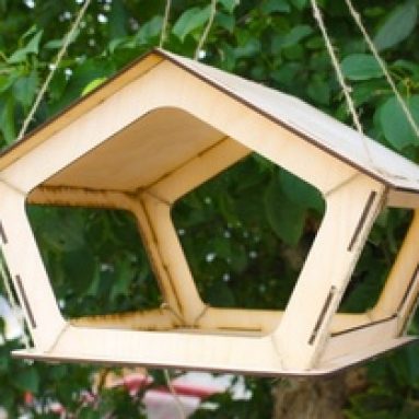 Оригинальные конструкции кормушек для птиц, сделанные своими руками