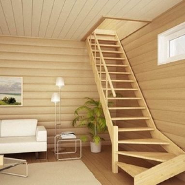 Как сделать деревянную лестницу своими руками для дома