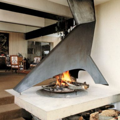 Изготовление открытого очага