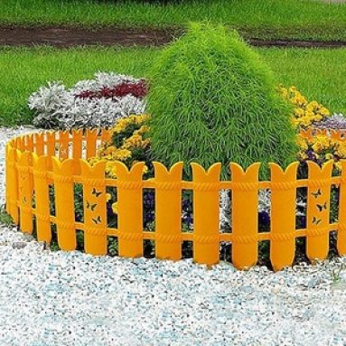 Заборчик, декоративные ограждения для сада своими руками