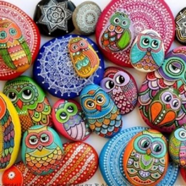 Морские камни: поделки из камней и речной гальки