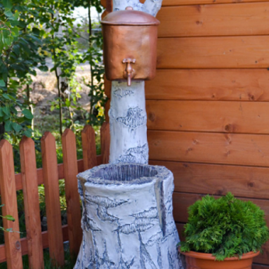 Рукомойник в ландшафтом дизайне