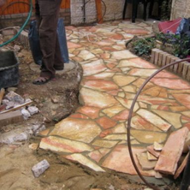 Укладка природного камня своими руками