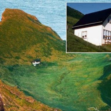 Легенды и истории одинокого дома на необитаемом острове Исландии