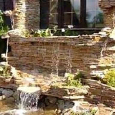 Искусственный водопад своими руками