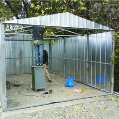 Как построить гараж своими руками