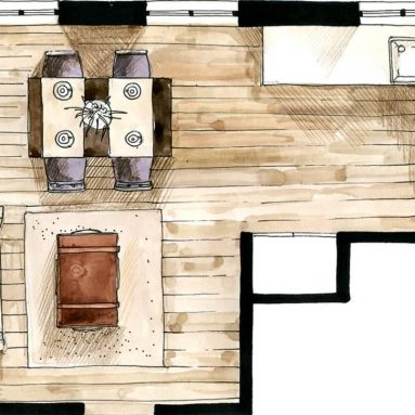 Перенос кухни в коридор [Обзор Идей Перепланировки 2019]