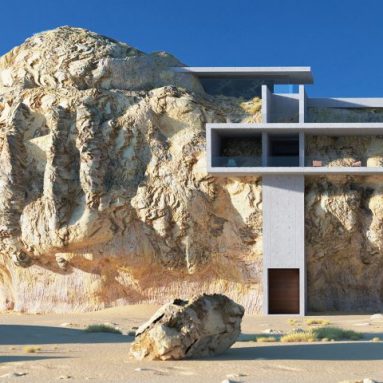 Каменный дом, или дом в камне? Нереальная архитектура: дом внутри скалы