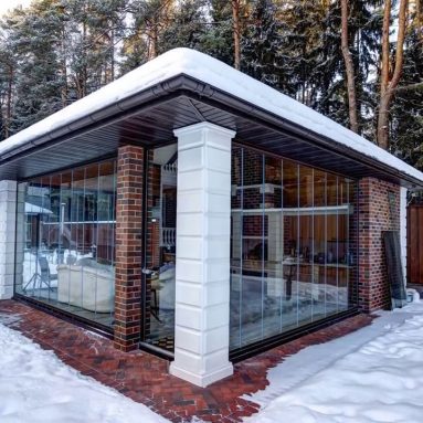 Современные беседки для двора и дачи